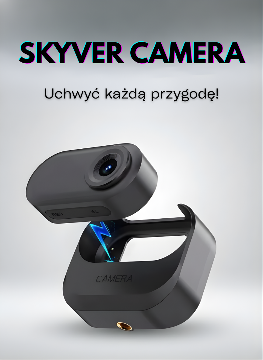 Skyver Camera - Mini Kamera Sportowa HD 1080p Wodoodporna