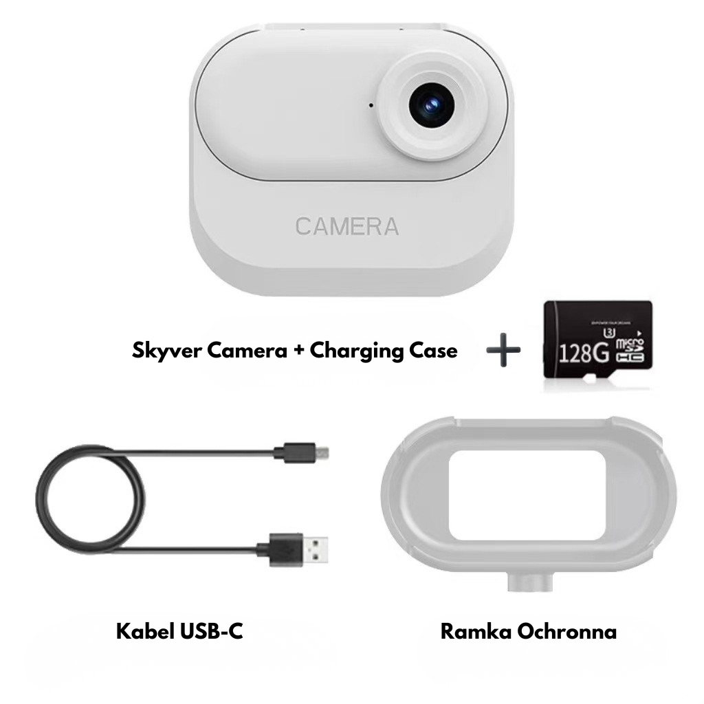 Skyver Camera - Mini Kamera Sportowa HD 1080p Wodoodporna