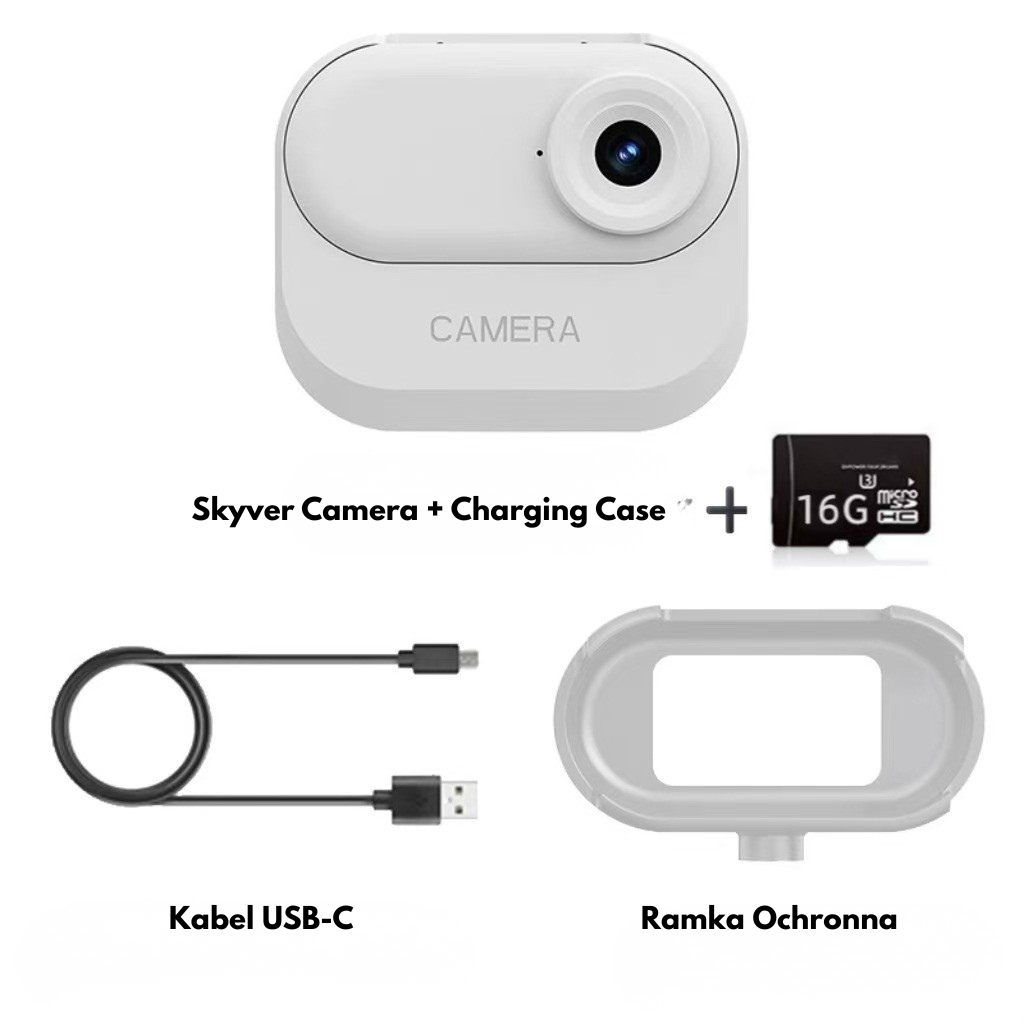 Skyver Camera - Mini Kamera Sportowa HD 1080p Wodoodporna