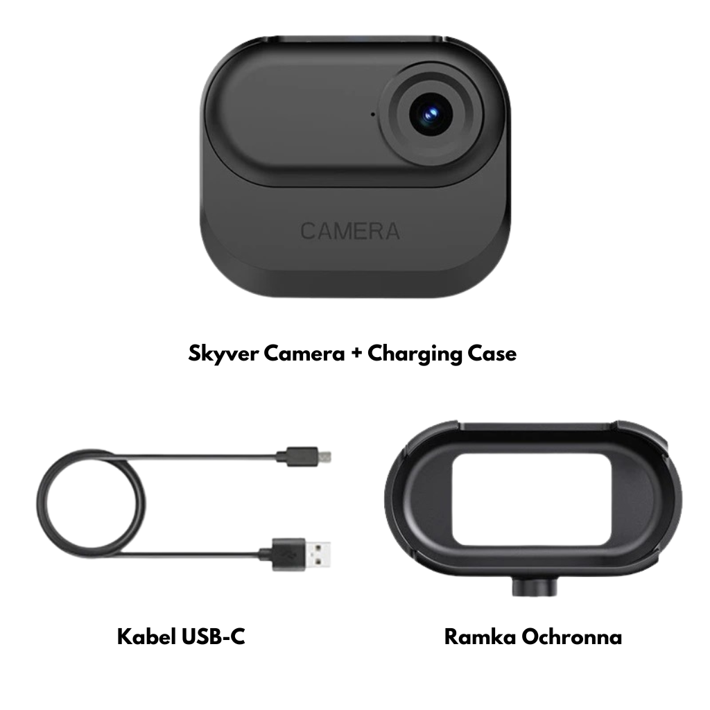 Skyver Camera - Mini Kamera Sportowa HD 1080p Wodoodporna