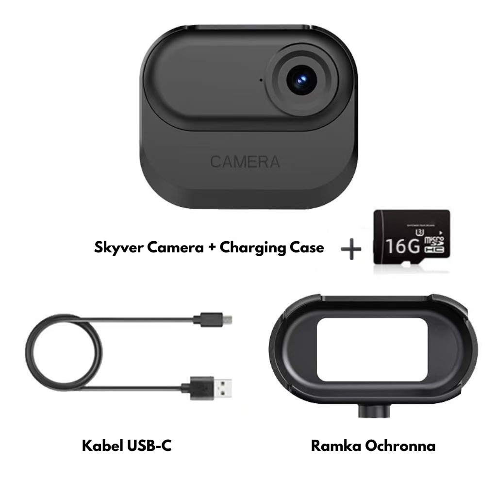 Skyver Camera - Mini Kamera Sportowa HD 1080p Wodoodporna