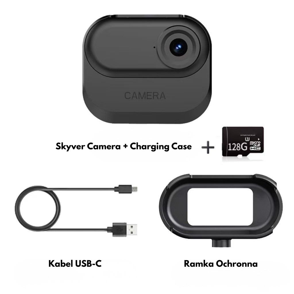 Skyver Camera - Mini Kamera Sportowa HD 1080p Wodoodporna